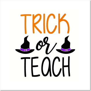 Trick or Teach, Halloween Posters and Art